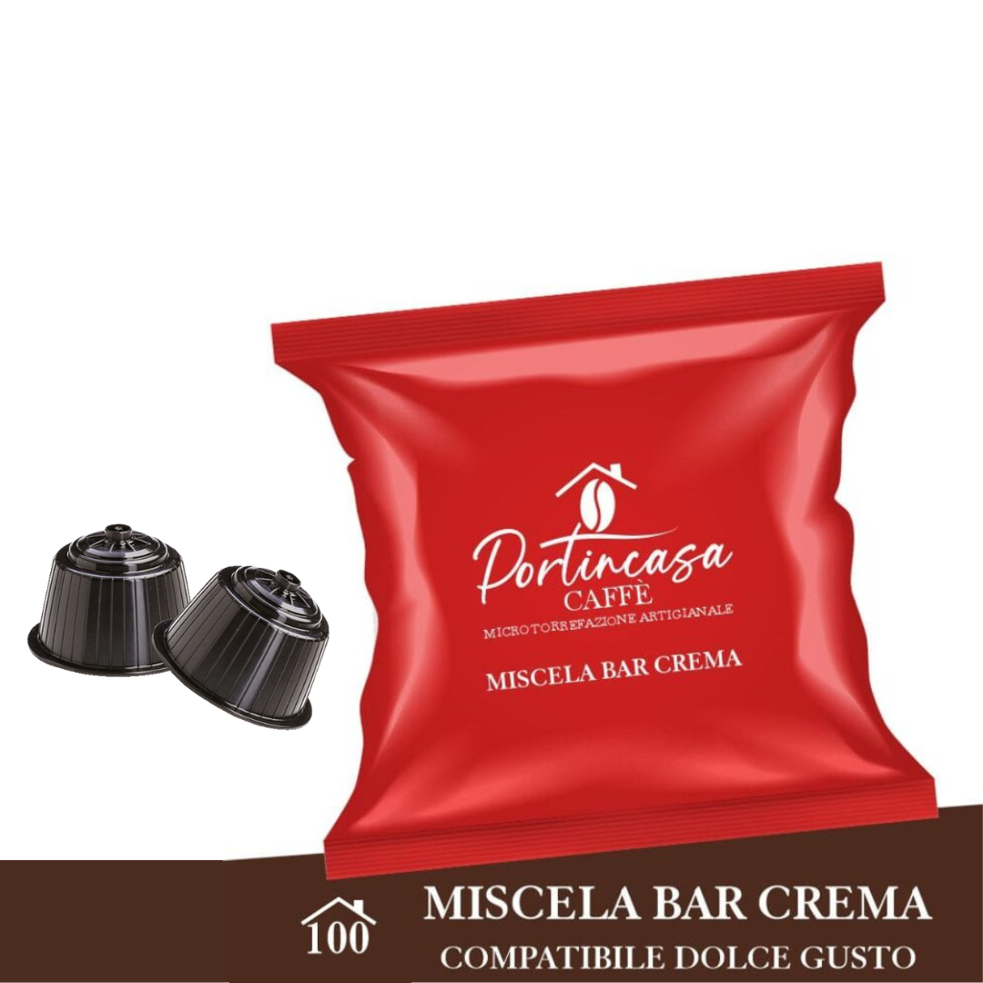 100 pcs Portincasa Caffè® Bar Crema Blend – Artisan Italian Excellence in Every Cup, in Every Format