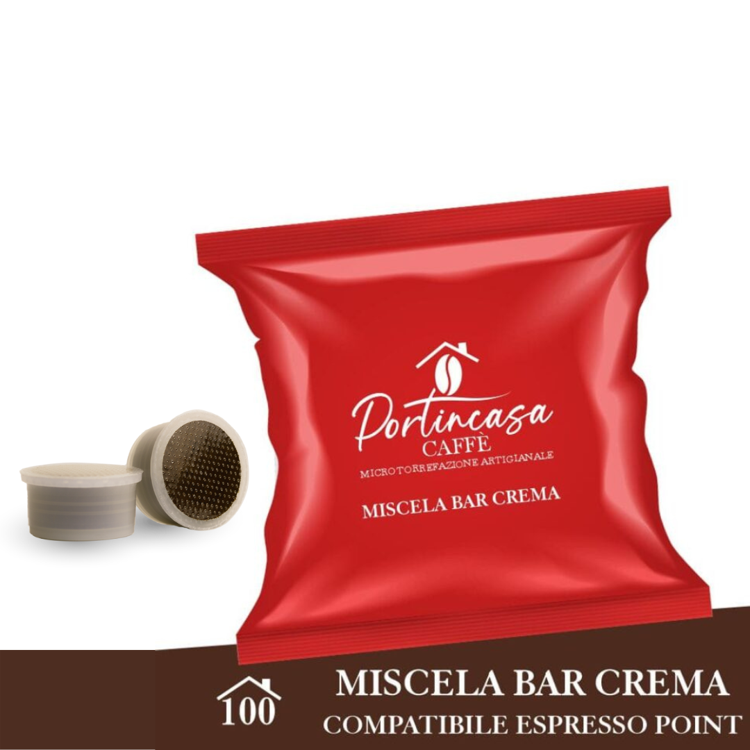 100 pcs Portincasa Caffè® Bar Crema Blend – Artisan Italian Excellence in Every Cup, in Every Format