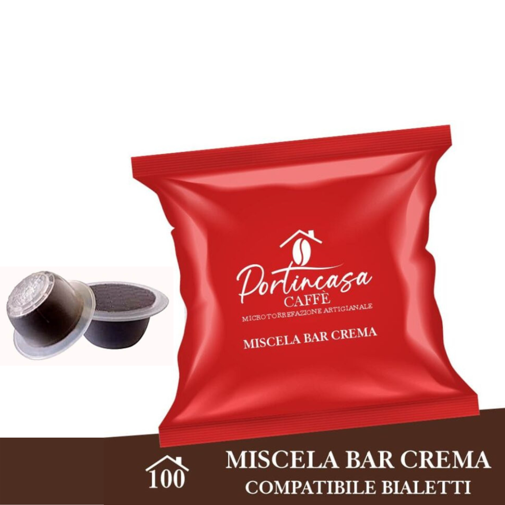 100 pcs Portincasa Caffè® Bar Crema Blend – Artisan Italian Excellence in Every Cup, in Every Format
