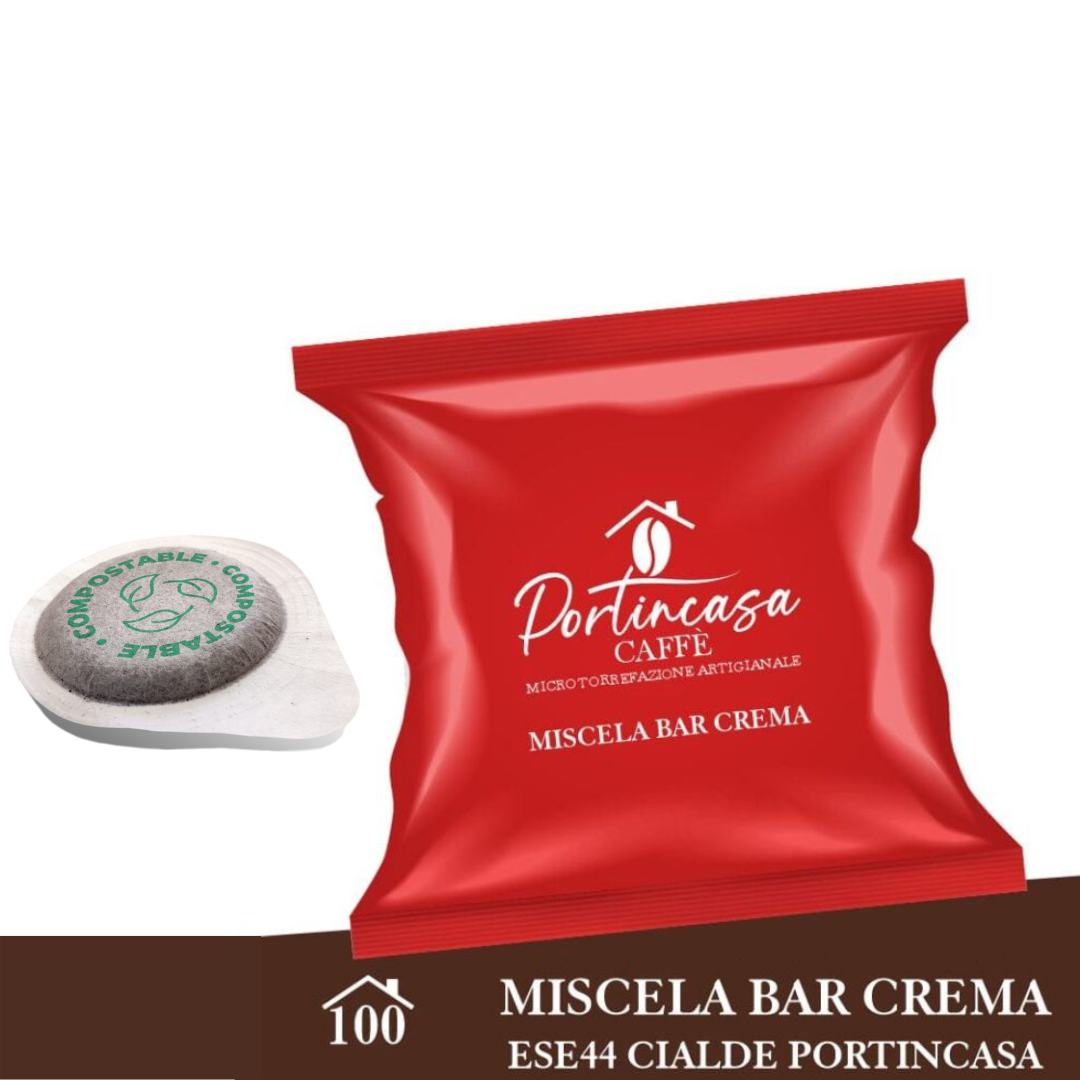 100 pcs Portincasa Caffè® Bar Crema Blend – Artisan Italian Excellence in Every Cup, in Every Format